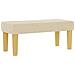 Letto a molle con materasso Crema 100 x 200 cm Tessuto - Foto miniatura 7