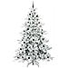 Albero di Natale Artificiale con Rami Pieghevoli Bianco 240 cm - Foto miniatura 3