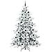 Albero di Natale Artificiale con Rami Pieghevoli Bianco 240 cm - Foto miniatura 4