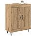 Credenza Rovere artigianale 69,5 x 34 x 90 cm - Foto miniatura 3