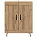 Credenza Rovere artigianale 69,5 x 34 x 90 cm - Foto miniatura 6