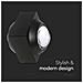 Applique LED da Muro 2W Doppio Fascio Luminoso Corpo Nero 4000K IP54, colore Nero - Foto miniatura 3