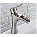 Rubinetto per lavabo da bagno, Blackswan, tipo Waterfall M5, modello nichel anticato, misura 18 cm - Foto miniatura 2