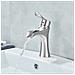 Rubinetto per lavabo da bagno, Blackswan, tipo Waterfall M5, modello nichel anticato, misura 18 cm - Foto miniatura 3