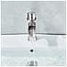 Rubinetto per lavabo da bagno, Blackswan, tipo Waterfall M5, modello nichel anticato, misura 18 cm - Foto miniatura 4