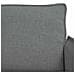 Divano 2 pcs Grigio scuro 196 x 82 x 85 cm Tessuto - Foto miniatura 6