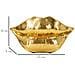 Soprammobile Mouth Lip Oro In Resina A Forma Di Labbra - Foto miniatura 6