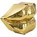 Vaso Decorativo Bocca-oro-poliresina-23x8x12 Cm - Foto miniatura 2
