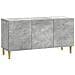 Mobile TV Grigio Cemento 99 x 34,5 x 50 cm Legno ingegnerizzato - Foto miniatura 1