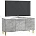 Mobile TV Grigio Cemento 99 x 34,5 x 50 cm Legno ingegnerizzato - Foto miniatura 2