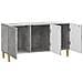 Mobile TV Grigio Cemento 99 x 34,5 x 50 cm Legno ingegnerizzato - Foto miniatura 3