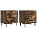 Armadio da Notte 2 pcs Rovere Fumo 43 x 34,5 x 47,5 cm - Foto miniatura 1