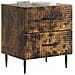 Armadio da Notte 2 pcs Rovere Fumo 43 x 34,5 x 47,5 cm - Foto miniatura 2