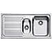 Lavello da Incasso RRX651SX Colore Inox 2 Vasche - Foto miniatura 1