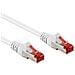 ICOC LS6-075WH - Cavo di rete Patch in rame Cat. 6 SFTP LSZH 7,5 m - Bianco - Foto miniatura 2