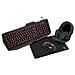 Kit Gaming USB Tastiera Atlantis P013-KT410 + Mouse 6 Pulsanti + Cuffia e Tappetino Antivirus 12mesi Colore Nero (Layout Italiano)  - Foto miniatura 1