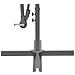 Ombrellone A Sbalzo Con Led E Palo In Metallo 350 Cm Antracite - Foto miniatura 6