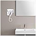 Asciugacapelli Parete Muro Hotel Phon Asciuga Capelli Bagno Casa Albergo 1100w - Foto miniatura 3