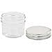 Vaso Per Marmellata In Vetro Coperchio Argento 48 Pz 110 Ml - Foto miniatura 5