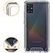 Cover Samsung Galaxy A51 Doppio Materiale Collezione Cristal Trasparente - Foto miniatura 2