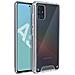 Cover Samsung Galaxy A51 Doppio Materiale Collezione Cristal Trasparente - Foto miniatura 4