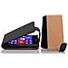Custodia Compatibile Con Nokia Lumia 925 In Nero Ossido - Coperchio Protettivo In Design Flip Realizzato In Similpelle Testurizzata - Foto miniatura 4