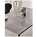 Tavolo Da Pranzo Effetto Cemento E Nero 120 X 80 Cm Santiago - Foto miniatura 3