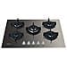 Piano Cottura ING 72T / TD a Gas 5 Fuochi Gas Colore Marrone - Foto miniatura 3