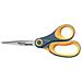 Forbici Softgrip Titanium Non Stick Lame Asimmetriche Arrotondate Grigio / giallo 20,4 Cm - E-33681 00 - Foto miniatura 1