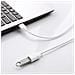 6ft 1.83m Usb 2.0 Extension Cable - Un Maschio Ad Una Femmina Di Ricarica E Cavo Extender Sincronizzazione Usb (6 Piedi Bianco)  - Foto miniatura 2
