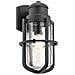 Lanterna Da Parete Per Esterno 1 Luce, Nero Strutturato, Ip44, E27 - Foto miniatura 1