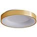 Moderna Plafoniera A Led A Filo In Oro Spazzolato, Bianco Caldo 3000k 2750lm Dimmerabile - Foto miniatura 1