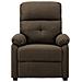 Poltrona Elettrica Reclinabile Marrone in Tessuto - Foto miniatura 2