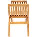 Panchina da Giardino 126 cm in Legno Massello di Teak - Foto miniatura 5