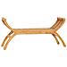 Panchina da Giardino 126 cm in Legno Massello di Teak - Foto miniatura 1