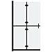 Parete Per Doccia Walk-in Pieghevole In Vetro Esg 90x190 Cm - Foto miniatura 2