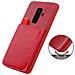 Custodia Compatibile Con Samsung Galaxy S9 Plus In Rosso Amarena - Coperchio Protettivo In Silicone Tpu E Copertura In Finta Pelle, Con Scomparto E Slot Per Carte Di Credito Estraibili - Foto miniatura 4