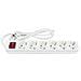 Alcasa Ps016-w015 Prolunghe E Multiple 1,5 M 6 Presa (e) Ac Interno Bianco - Foto miniatura 1