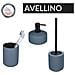 Contenitore Spazzolino Avellino, Ceramica, Blu, Ø 7,5 Cm, - Foto miniatura 2