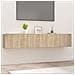 Mobili TV 2 pz Rovere Sonoma 80x30x30 cm in Legno Multistrato - Foto miniatura 8
