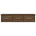Armadietto Parete Rovere Marrone 88x26x18,5cm Legno Multistrato - Foto miniatura 3