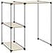 Rastrelliera Per Lavatrice Crema 87x55x90,5 Cm Ferro - Foto miniatura 1