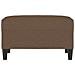 Poggiapiedi Marrone 70x55x41 Cm In Tessuto - Foto miniatura 3