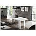 Tavolo Allungabile Natan, Consolle Allungabile Fino A 12 Posti, Consolle Estensibile 100% Made In Italy, Cm 160/210x90h75, Bianco Lucido - Foto miniatura 1