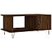 Tavolino Da Salotto Rovere Marrone 90x50x40cm Legno Multistrato - Foto miniatura 2