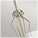 Lampadario Classico Kayva Acciaio Nichel Lucido Vetro Led 24w 3000k 1625lm - Foto miniatura 2