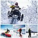 Fascia Invernale Scalda Orecchie Per Sci, Ciclismo White - Foto miniatura 2