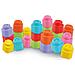 Soft Clemmy 10 Mattoncini In Gomma Gioco Sensoriale Impilabili - Foto miniatura 2