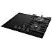 Piano Cottura ad Incasso GCE691BSC a Gas /Elettrico 4 Zone Cottura da 60 cm Colore Nero - Foto miniatura 2