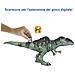 Jurassic World Dominion Gigantosauro Attacco Letale Con Fauci Mobili Idea Regalo - Foto miniatura 3